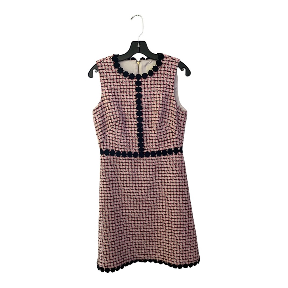 🩷 Kate Spade Black and Pink Tweed Dress